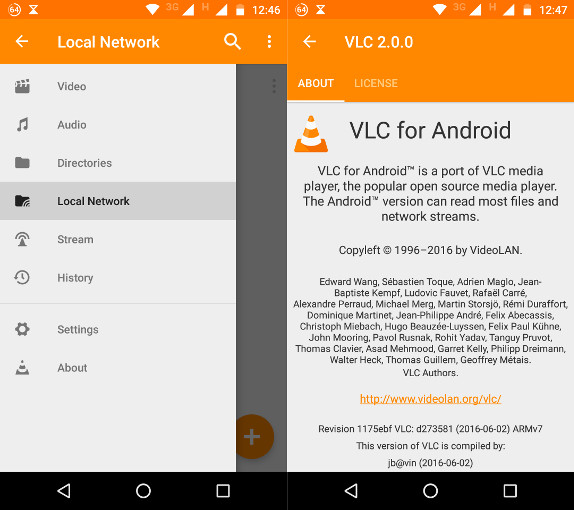 vlc player apk for tv